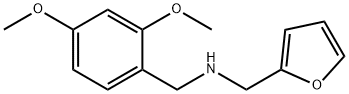 (2,4-DIMETHOXY-BENZYL)-FURAN-2-YLMETHYL-AMINE Struktur