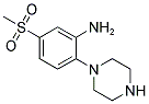 5-(METHYLSULFONYL)-2-PIPERAZIN-1-YLANILINE Struktur