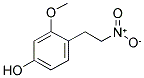 1-(4-HYDROXY-2-METHOXYPHENYL)-2-NITROETHANE Struktur