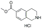 1,2,3,4-TETRAHYDRO-ISOQUINOLINE-6-CARBOXYLIC ACID METHYL ESTER HCL Struktur