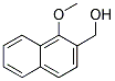 1-METHOXY-2-NAPHTHALENEMETHANOL Struktur