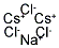 CESIUM CHLORIDE/SODIUM CHLORIDE (2:1) EUTECTIC Struktur