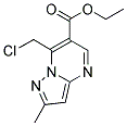 ETHYL 7-(CHLOROMETHYL)-2-METHYLPYRAZOLO[1,5-A]PYRIMIDINE-6-CARBOXYLATE Struktur