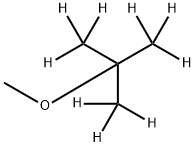 TERT-BUTYL-D9 METHYL ETHER Struktur