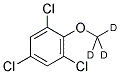 2,4,6-TRICHLOROANISOLE-D3 Struktur