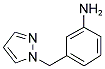 3-PYRAZOL-1-YLMETHYL-PHENYLAMINE Struktur