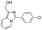 [3-(4-CHLOROPHENYL)IMIDAZO[1,5-A]PYRIDIN-1-YL]METHANOL Struktur