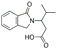 4-METHYL-3-(1-OXO-1,3-DIHYDRO-2H-ISOINDOL-2-YL)PENTANOIC ACID Struktur