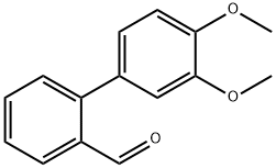 3',4'-DIMETHOXY-BIPHENYL-2-CARBALDEHYDE Struktur