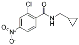 N-(CYCLOPROPYLMETHYL)-2-CHLORO-4-NITROBENZAMIDE Struktur