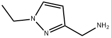 C-(1-ETHYL-1H-PYRAZOL-3-YL)-METHYLAMINE Struktur