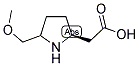 (S)-(5-METHOXYMETHYL-PYRROLIDIN-2-YL)-ACETIC ACID Struktur