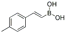 TRANS-2-(4-METHYLPHENYL)VINYLBORONIC ACID Struktur