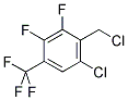 6-CHLORO-2,3-DIFLUORO-4-(TRIFLUOROMETHYL)BENZYL CHLORIDE Struktur