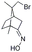 (2Z)-7-(BROMOMETHYL)-1,7-DIMETHYLBICYCLO[2.2.1]HEPTAN-2-ONE OXIME Struktur