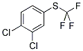 3,4-DICHLORO(TRIFLUOROMETHYLTHIO)BENZENE Struktur