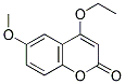 4-ETHOXY-6-METHOXYCOUMARIN Struktur