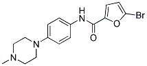 5-BROMO-N-[4-(4-METHYLPIPERAZIN-1-YL)PHENYL]-2-FURAMIDE Struktur