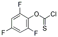 2,4,6-TRIFLUOROPHENYL CHLOROTHIOFORMATE Struktur