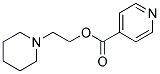 ISONICOTINIC ACID 2-PIPERIDIN-1-YL-ETHYL ESTER Struktur