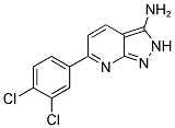 6-(3,4-DICHLOROPHENYL)-2H-PYRAZOLO[3,4-B]PYRIDIN-3-AMINE Struktur