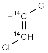 1,2-DICHLOROETHYLENE, (CIS, TRANS) [1,2-14C] Struktur