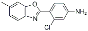 3-CHLORO-4-(6-METHYL-1,3-BENZOXAZOL-2-YL)ANILINE Struktur