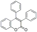 3,4-DIPHENYLCOUMARIN Struktur