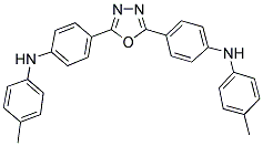 2,5-BIS(4,4'-BIS(N,N'-BIS(4-METHYLPHENYL)AMINO)PHENYL)-1,3,4-OXADIAZOLE Struktur