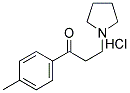 1-(4-METHYLPHENYL)-3-(1-PYRROLIDINYL)-1-PROPANONE HYDROCHLORIDE Struktur