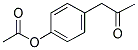 (4-ACETOXYPHENYL)ACETONE Struktur