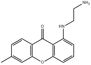 1-[(2-AMINOETHYL)AMINO]-6-METHYL-9H-XANTHEN-9-ONE Struktur