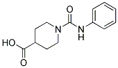 1-(ANILINOCARBONYL)PIPERIDINE-4-CARBOXYLIC ACID Struktur