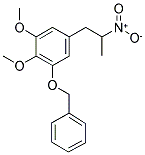 1-(2-BENZYLOXY-4,5-DIMETHOXYPHENYL)-2-NITROPROPANE Struktur