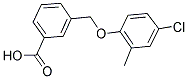 3-(4-CHLORO-2-METHYL-PHENOXYMETHYL)-BENZOIC ACID Struktur