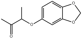 3-(1,3-BENZODIOXOL-5-YLOXY)-2-BUTANONE Struktur