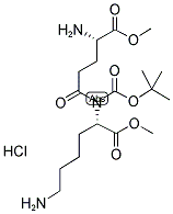 BOC-LYS(RETRO-MEO-GLU-H)-OME HCL Struktur