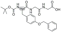 BOC-TYR(OBZL)-GLY-GLY-OH Struktur