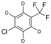 4-CHLORO-ALPHA,ALPHA,ALPHA-TRIFLUOROTOLUENE-D4 Struktur