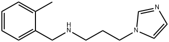 (3-IMIDAZOL-1-YL-PROPYL)-(2-METHYL-BENZYL)-AMINE Struktur