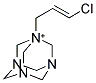 1-(3-CHLOROALLYL)-3,5,7-TRIAZO-1-AZONIAADAMANTANE Struktur