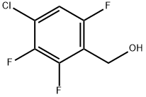 4-CHLORO-2,3,6-TRIFLUOROBENZYL ALCOHOL Struktur