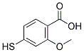 2-METHOXY-4-MERCAPTOBENZOIC ACID Struktur