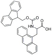 FMOC-3-(9-ANTHRYL)-ALA-OH Struktur