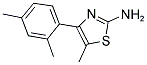 4-(2,4-DIMETHYL-PHENYL)-5-METHYL-THIAZOL-2-YLAMINE Struktur