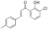 3'-CHLORO-2'-HYDROXY-4-METHYLCHALCONE Struktur