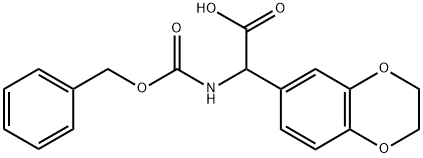 2-([(BENZYLOXY)CARBONYL]AMINO)-2-(2,3-DIHYDRO-1,4-BENZODIOXIN-6-YL)ACETIC ACID