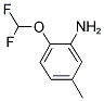 2-DIFLUOROMETHOXY-5-METHYL-PHENYLAMINE Struktur