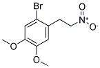 1-(2-BROMO-4,5-DIMETHOXYPHENYL)-2-NITROETHANE Struktur