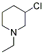 3-CHLORO-1-ETHYLPIPERIDINE Struktur